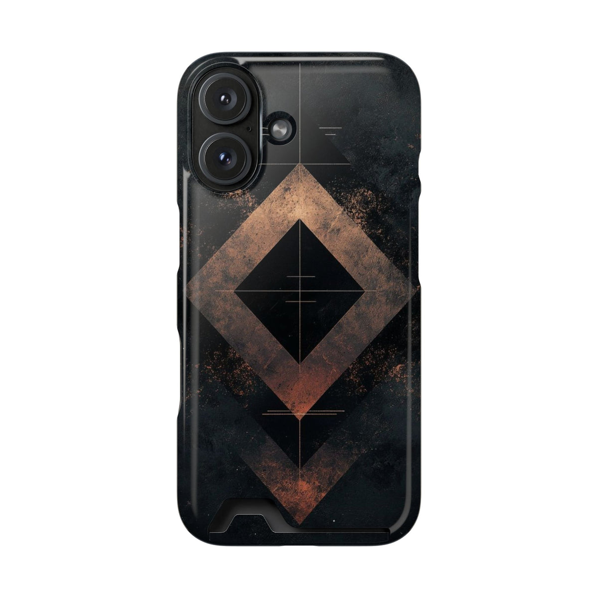 Copper Geometry - iPhone