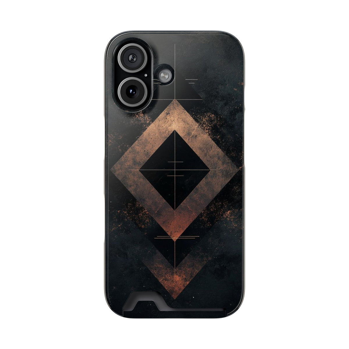 Copper Geometry - iPhone