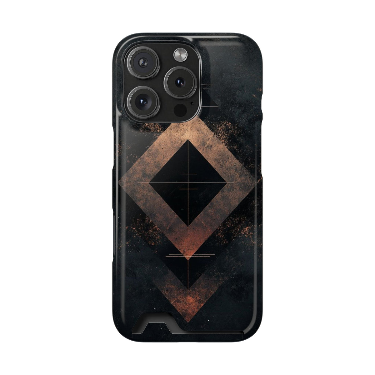 Copper Geometry - iPhone