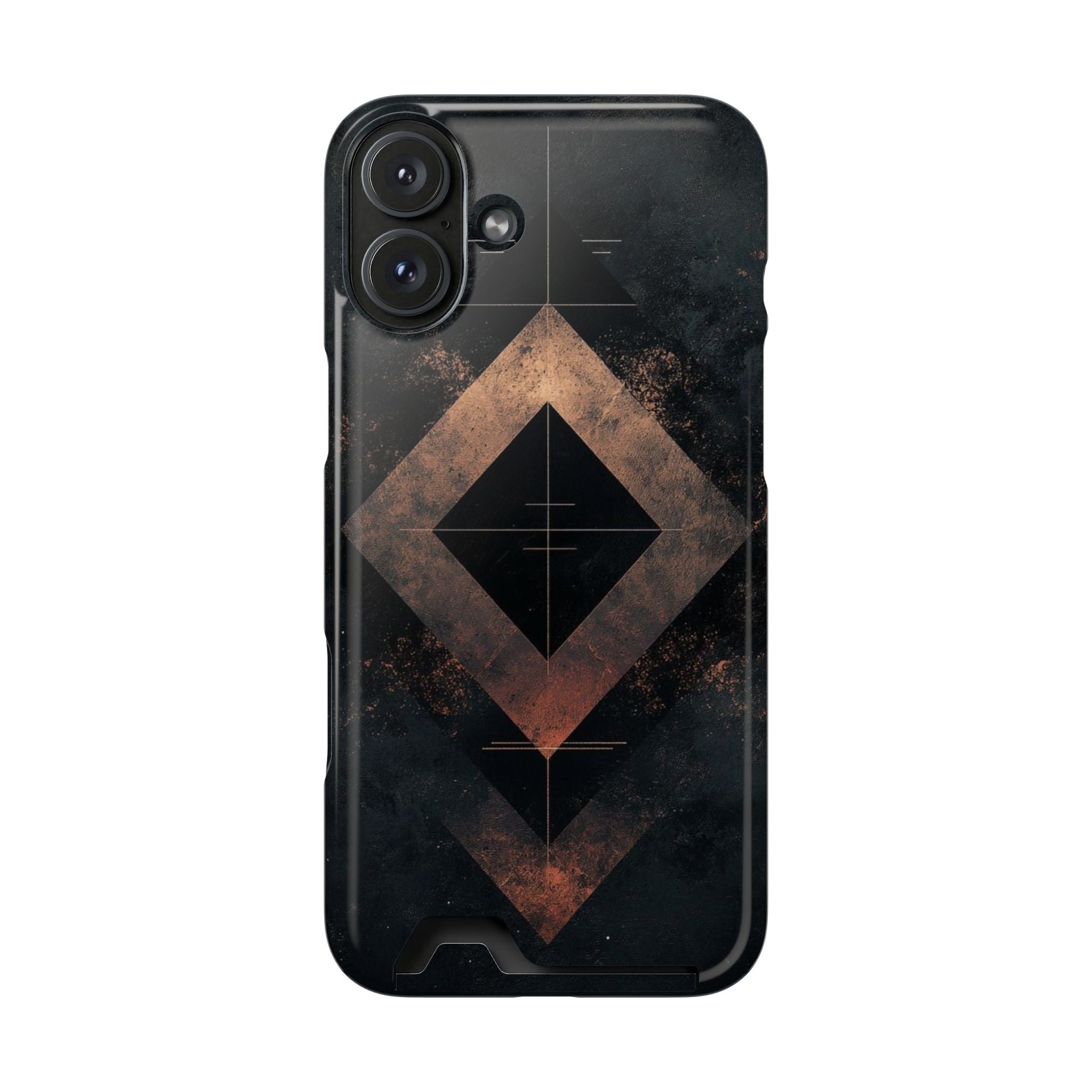 Copper Geometry - iPhone