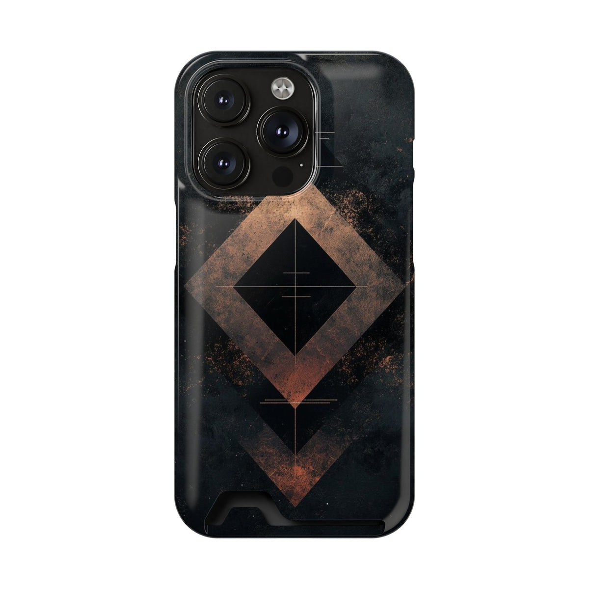 Copper Geometry - iPhone