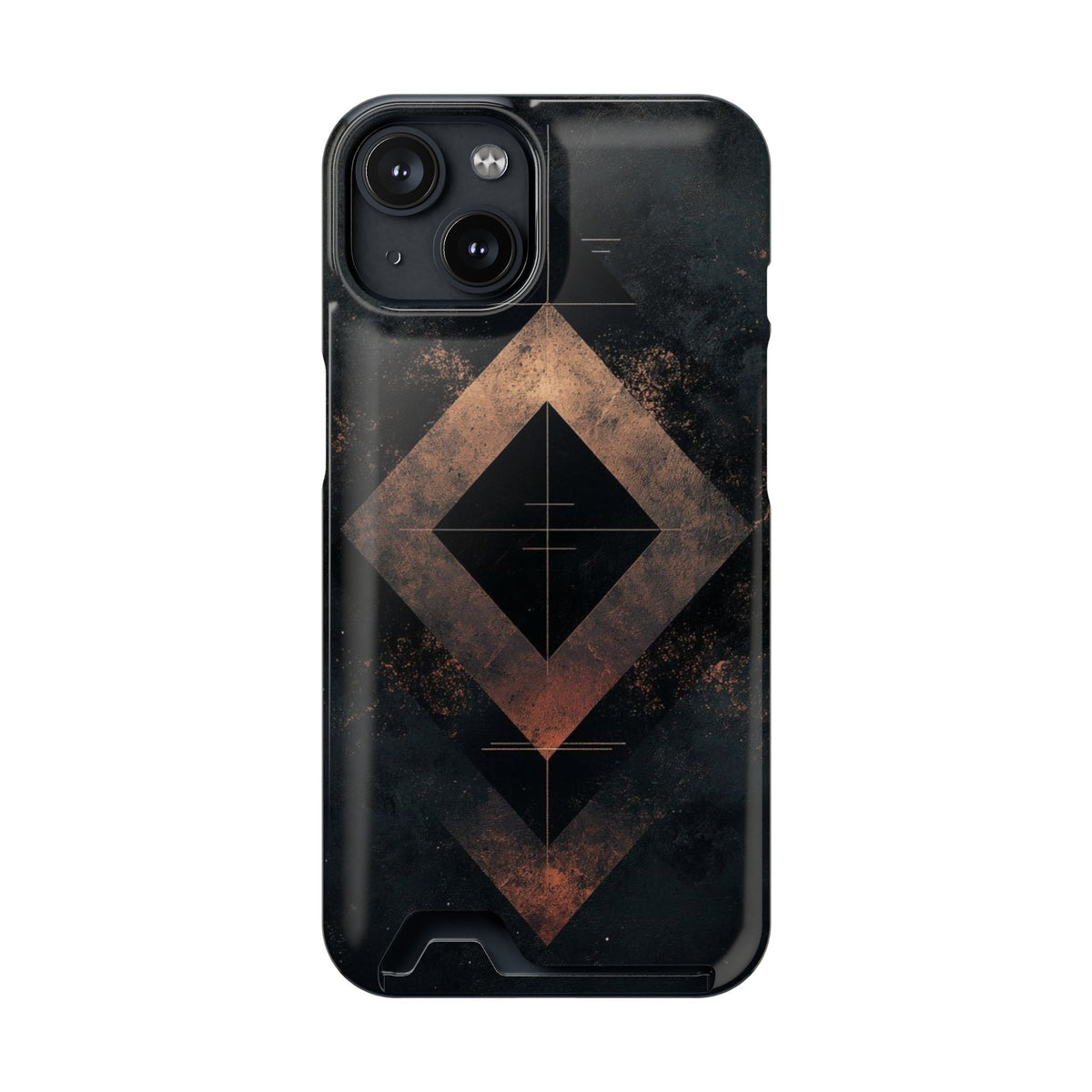 Copper Geometry - iPhone