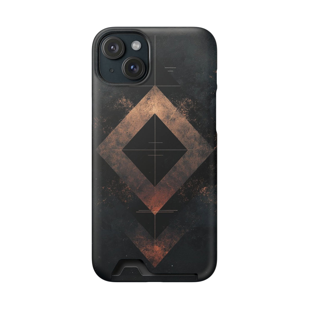 Copper Geometry - iPhone