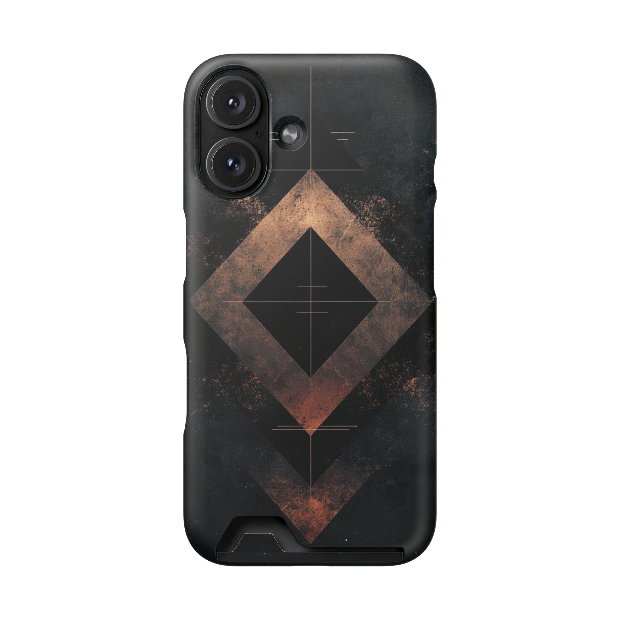 Copper Geometry - iPhone