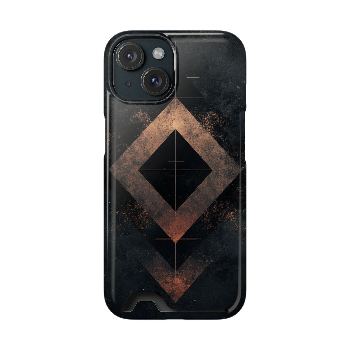 Copper Geometry - iPhone